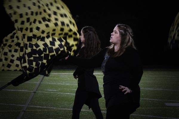 Northeast High School Marching Band Performing
